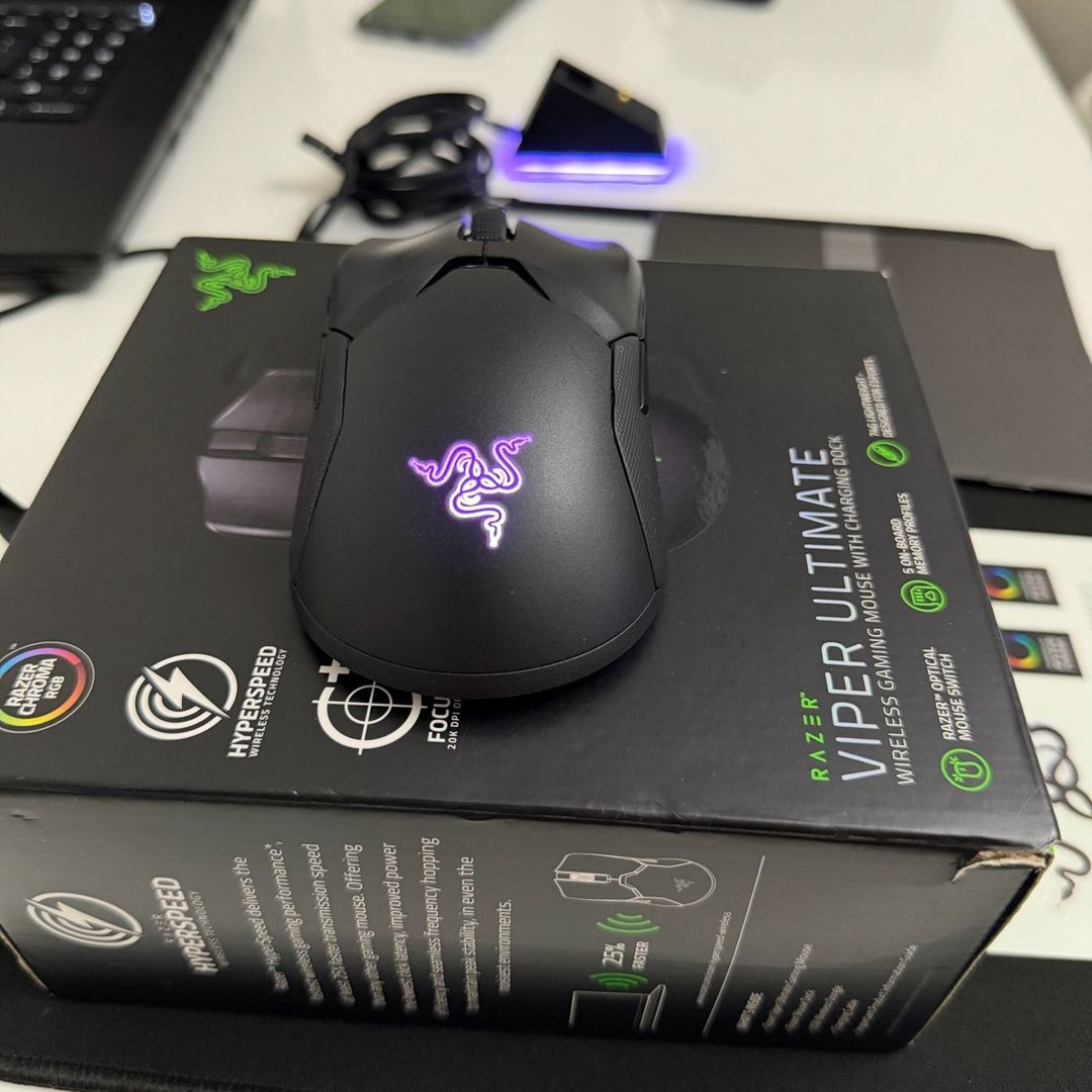 Gaming Mouse Razer Viper Ultimate With Charge Dock — Elektronika, Bakı (7)