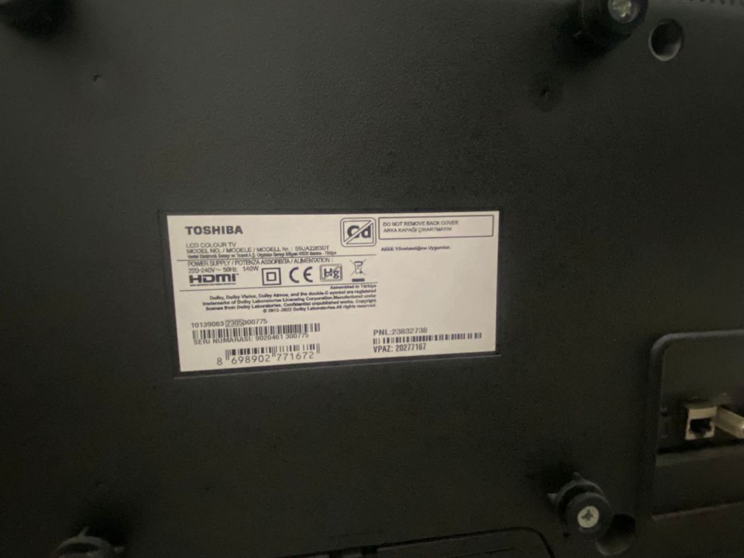 Televizor Toshiba — Elektronika, Bakı (3)