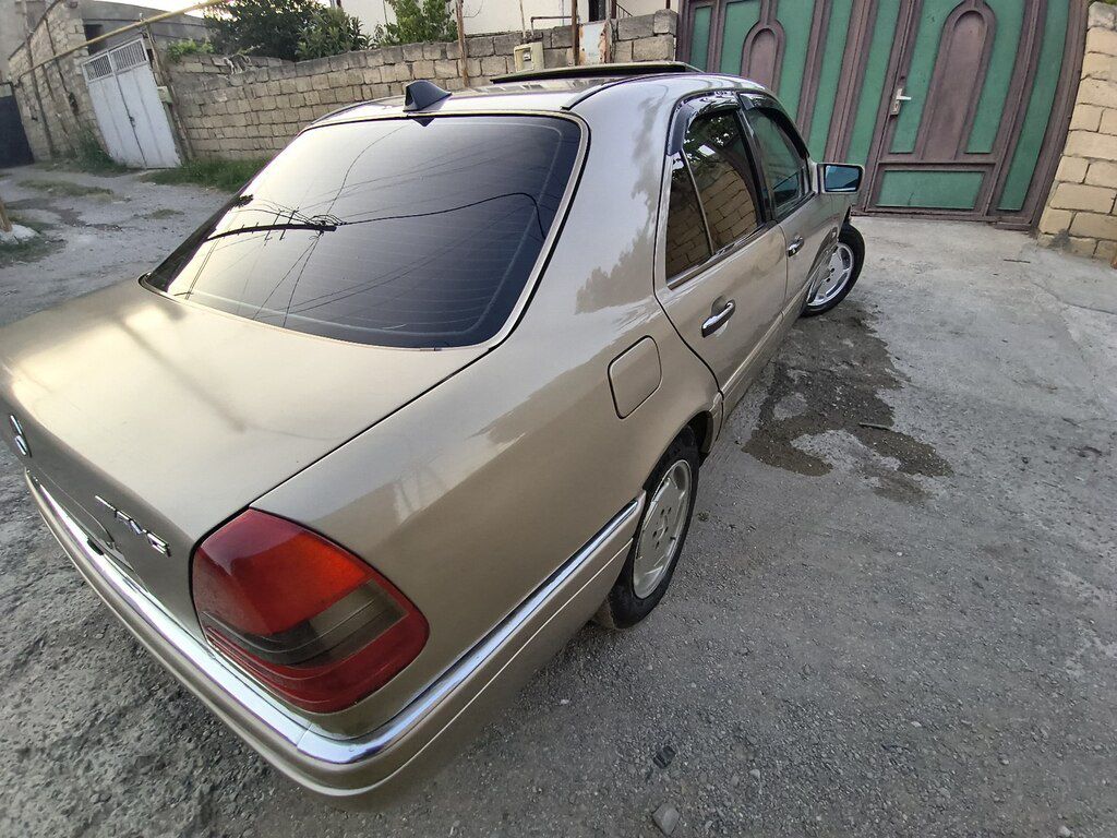 Mercedes C 220, 2.2 L, 1995 il, 420 000 km — Avtomobillər, Bakı (12)