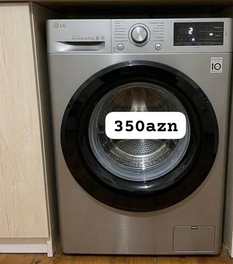 LG paltaryuyan maşın – Direct Drive, 8 kq Xüsusiyyətlər: - Ön — Bakı