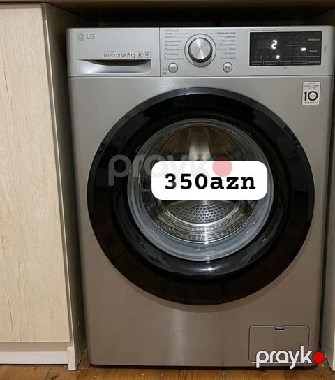 LG paltaryuyan maşın – Direct Drive, 8 kq Xüsusiyyətlər: - Ön