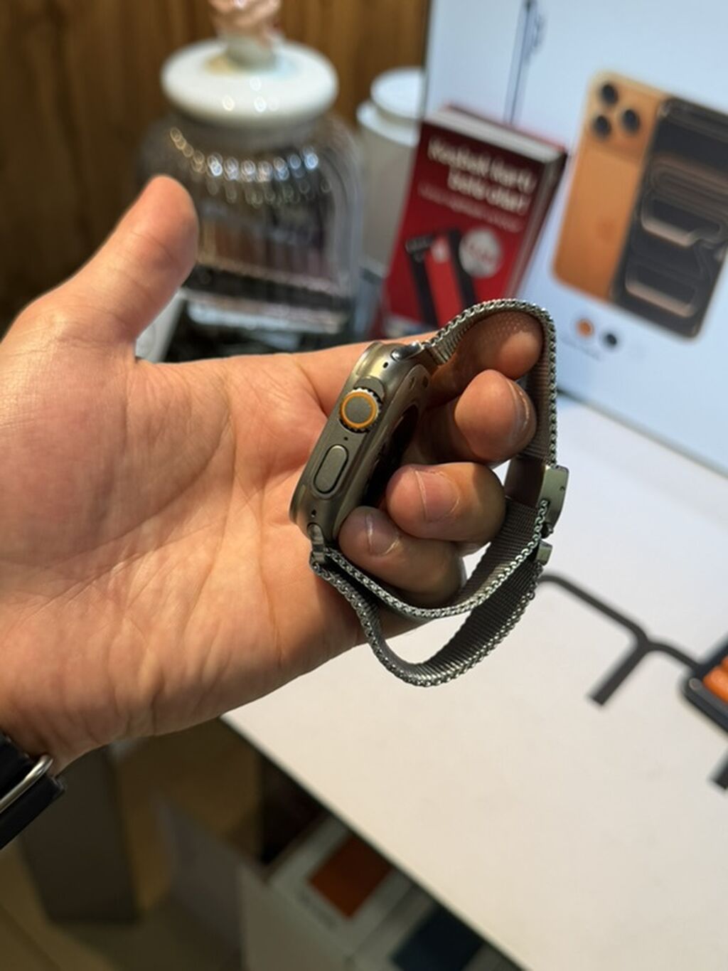 Apple Watch Ultra 2 Titanium Yeni kimidir. Cizigsizdir tam. 99% — Aksesuarlar, Bakı (6)