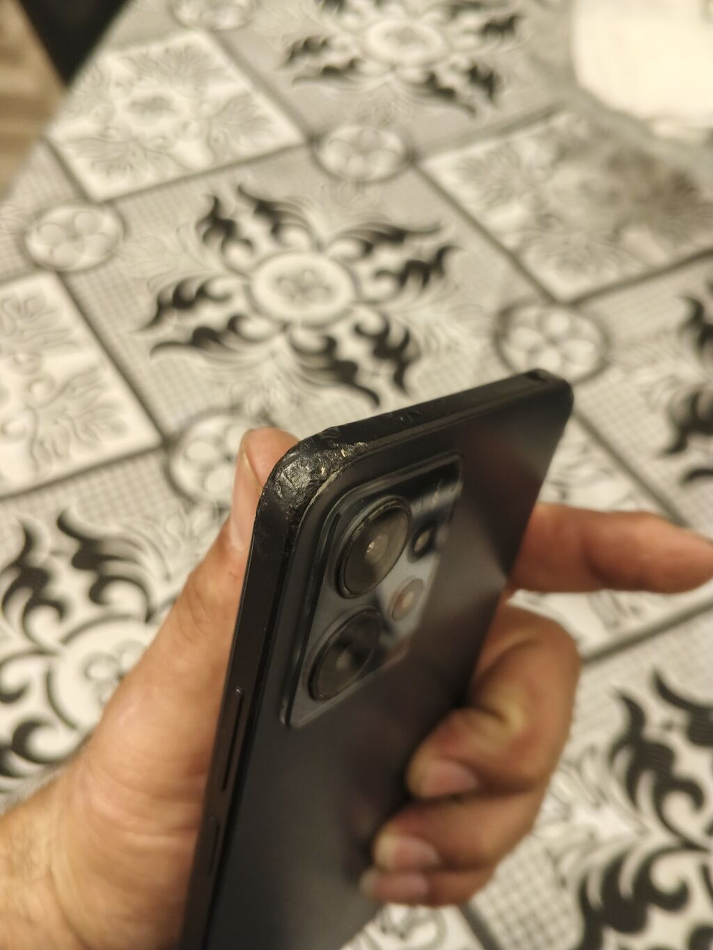 Redmi Note 12 Pro, 128 GB, rəng - Mavi, Qırıq — Elektronika, Bakı (3)
