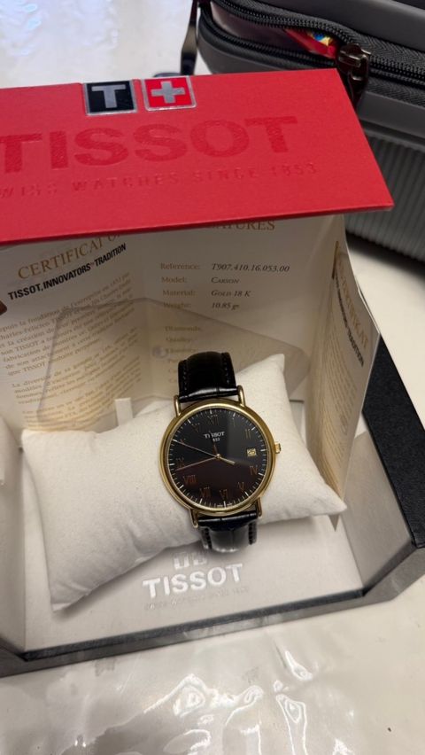 Tissot qızıl qol saatı — Bakı