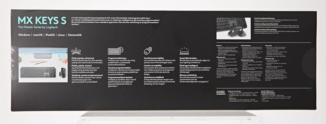Logitech MX Keys S Wireless Keyboard (graphite) — Elektronika, Bakı (9)