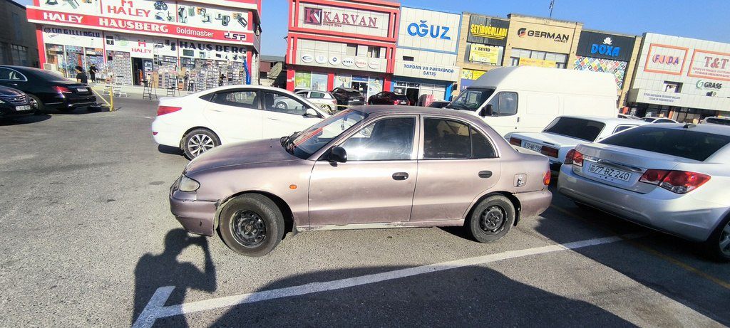 Hyundai Accent, 1.5 L, 1996 il, 317 224 km — Avtomobillər, Bakı (5)