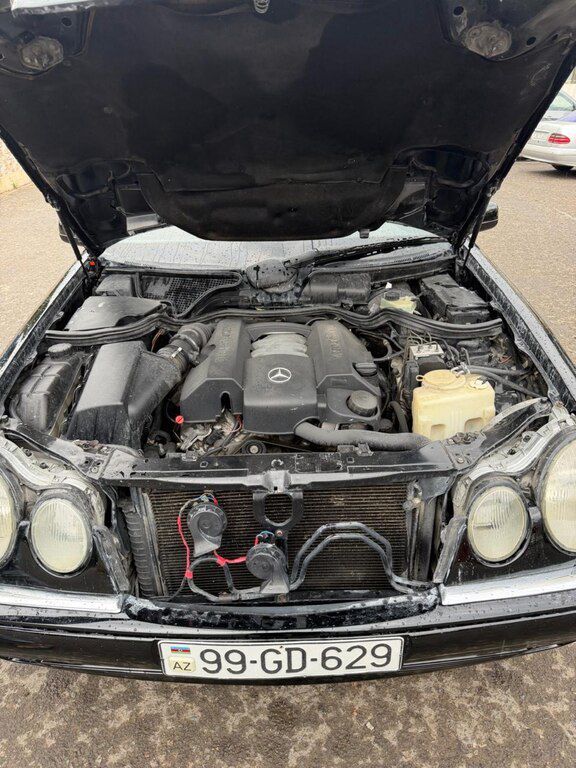 Mercedes E 240, 2.4 L, 1999 il, 286 324 km — Avtomobillər, Ağstafa (12)