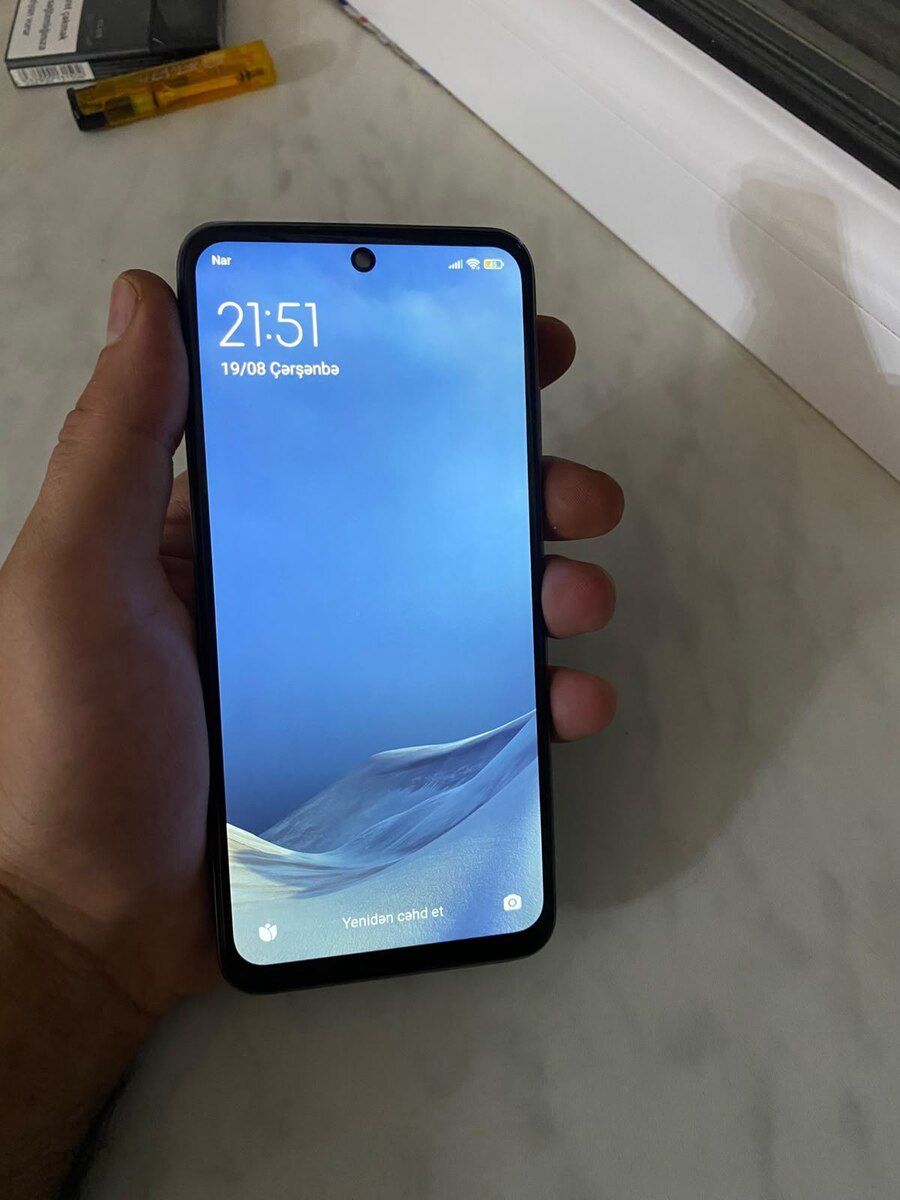 Xiaomi Redmi Note 10 5G Nighttime Blue 128GB/6GB — Smartfonlar, Bakı (5)