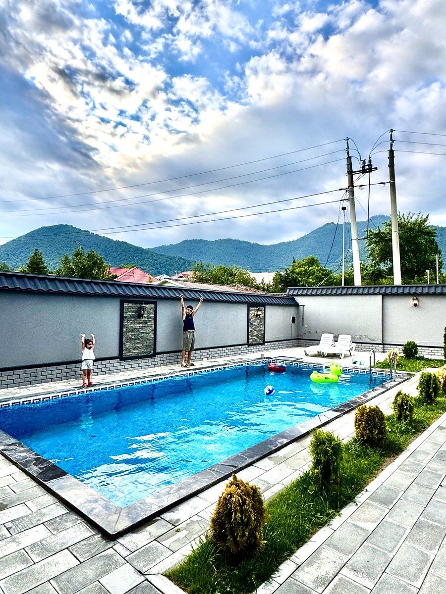 Bağ evi, S.E.Şirvani küç — Ev, villa, Qəbələ (5)