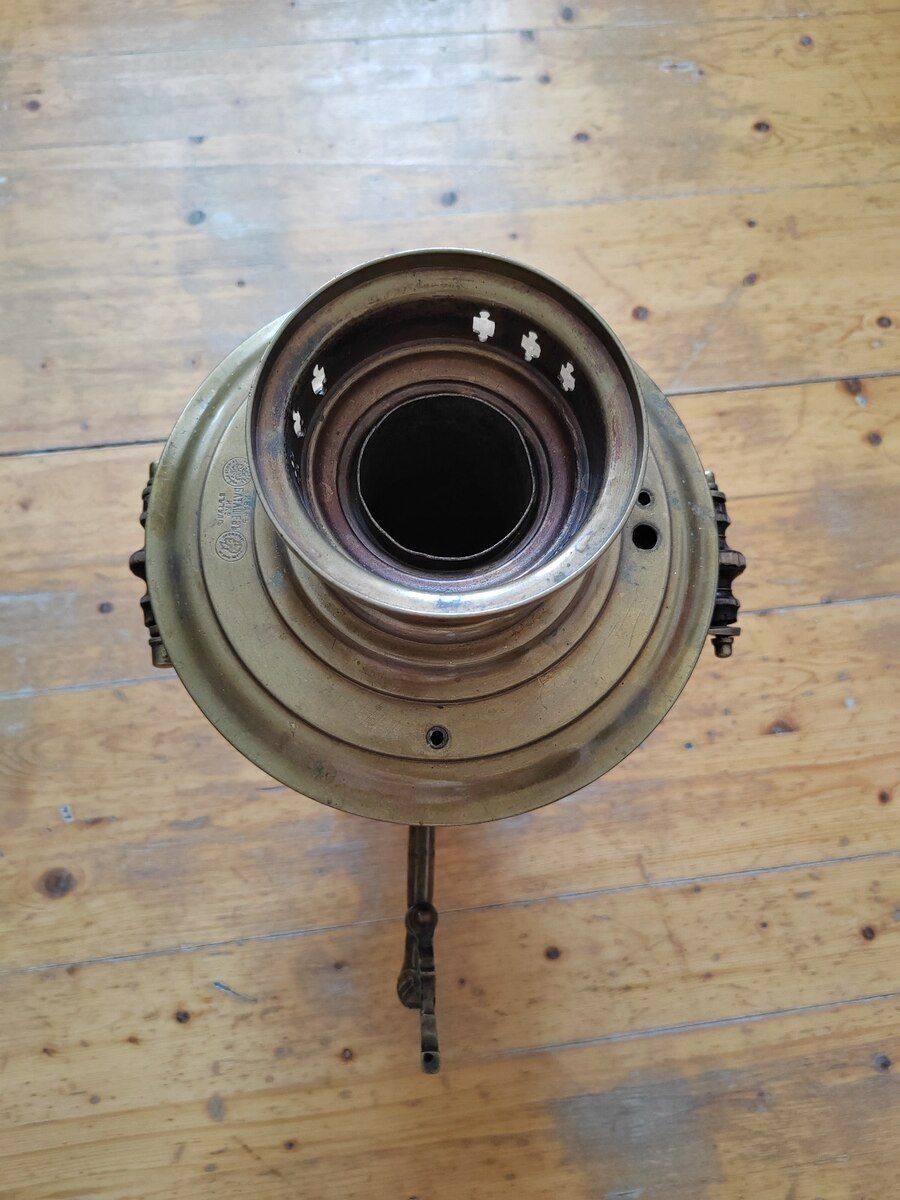 Möhürlü latun samovar — Ev texnikası, Bakı (9)