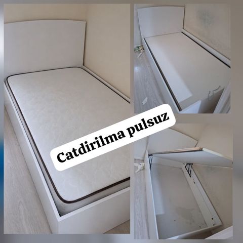 Çarpayı bazalıdır ölçüsü 1.25 en 2 m 140 azn çatdırılma pulsuz — Bakı