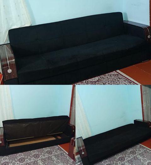 Endirim Açılan bazalı divan satılır.Qiymət 70man.Unvan — Bakı