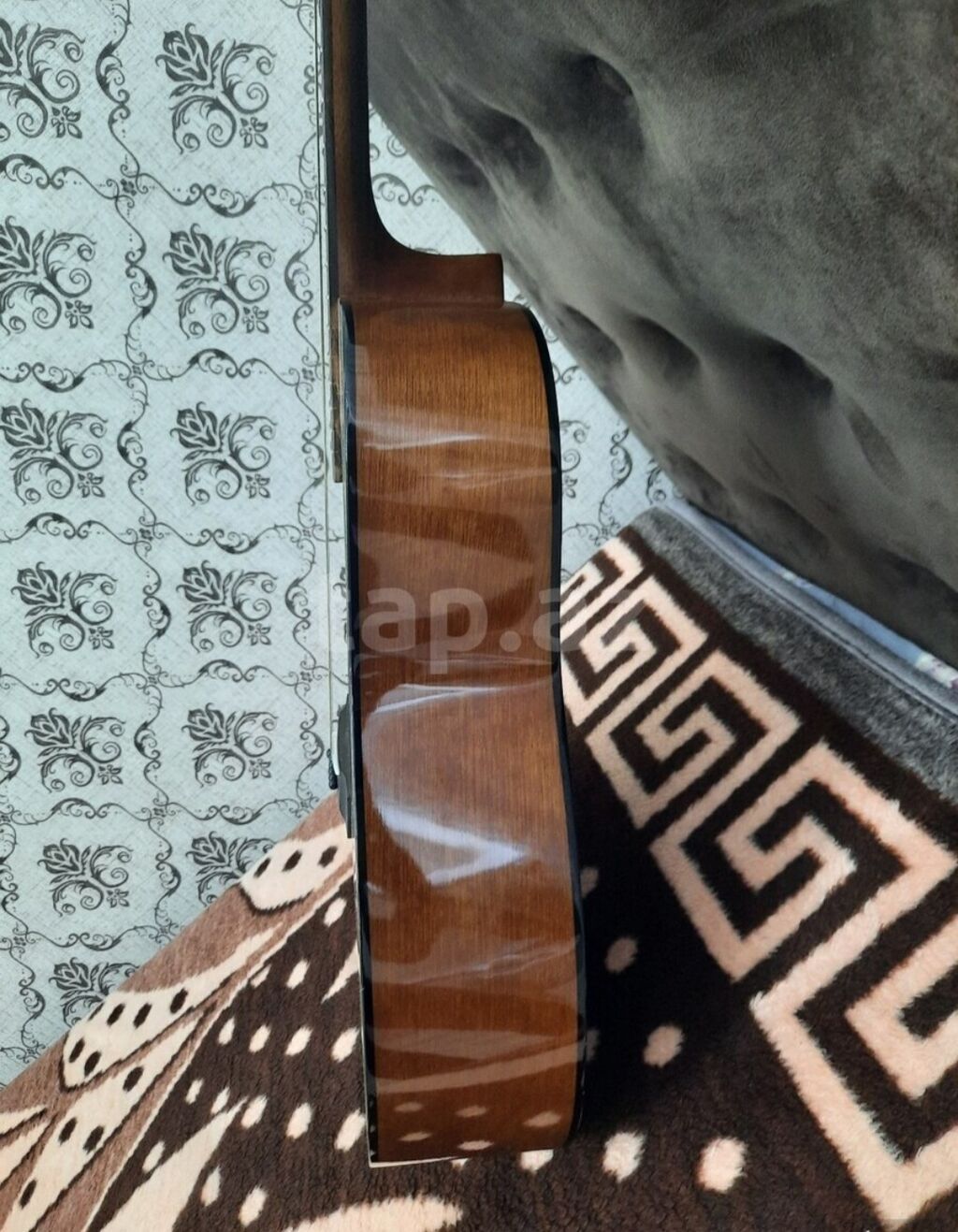 Akustik gitara, Yamaha, 6 sim, İşlənmiş, Ünvandan götürmə, Pulsuz çatdırılma — Mallar, Bakı (4)