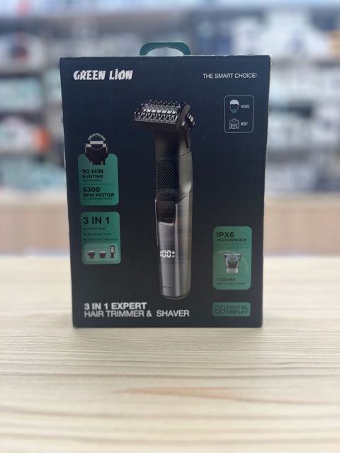 Green Lion 3-in-1 Expert Hair Trimmer & Shaver — Bakı