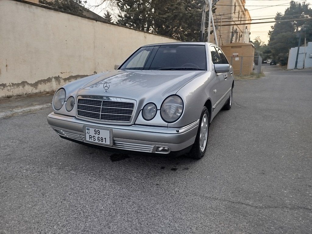 Mercedes E 200, 2.2 L, 1998 il, 314 312 km — Avtomobillər, Bakı (3)