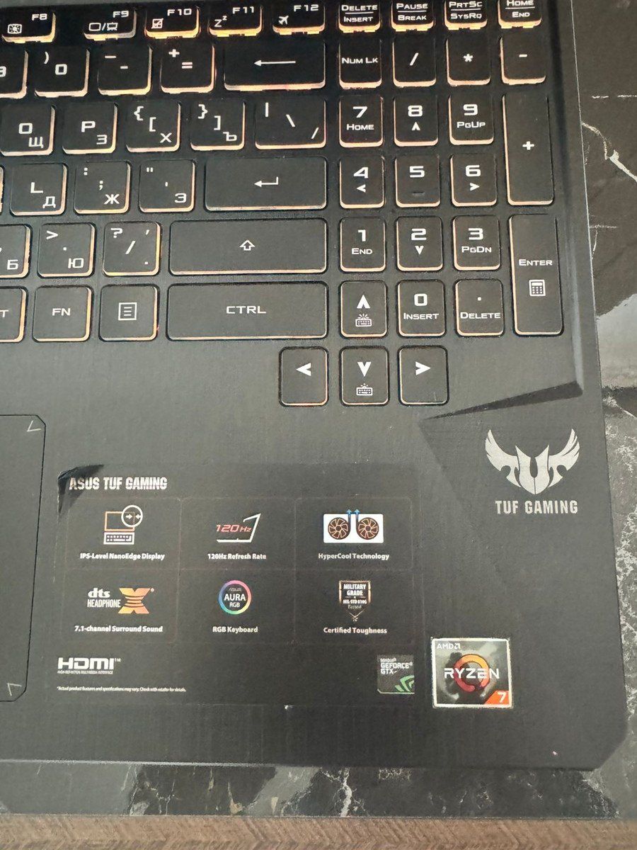 ASUS TUF Gaming FX505 noutbuku — Digər notbuklar, Bakı (5)