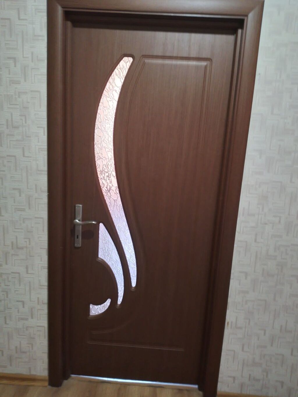Məhsul: Daxili otaq qapısı - Material: ağac teksturalı MDF/laminat — Mallar, Bakı (2)