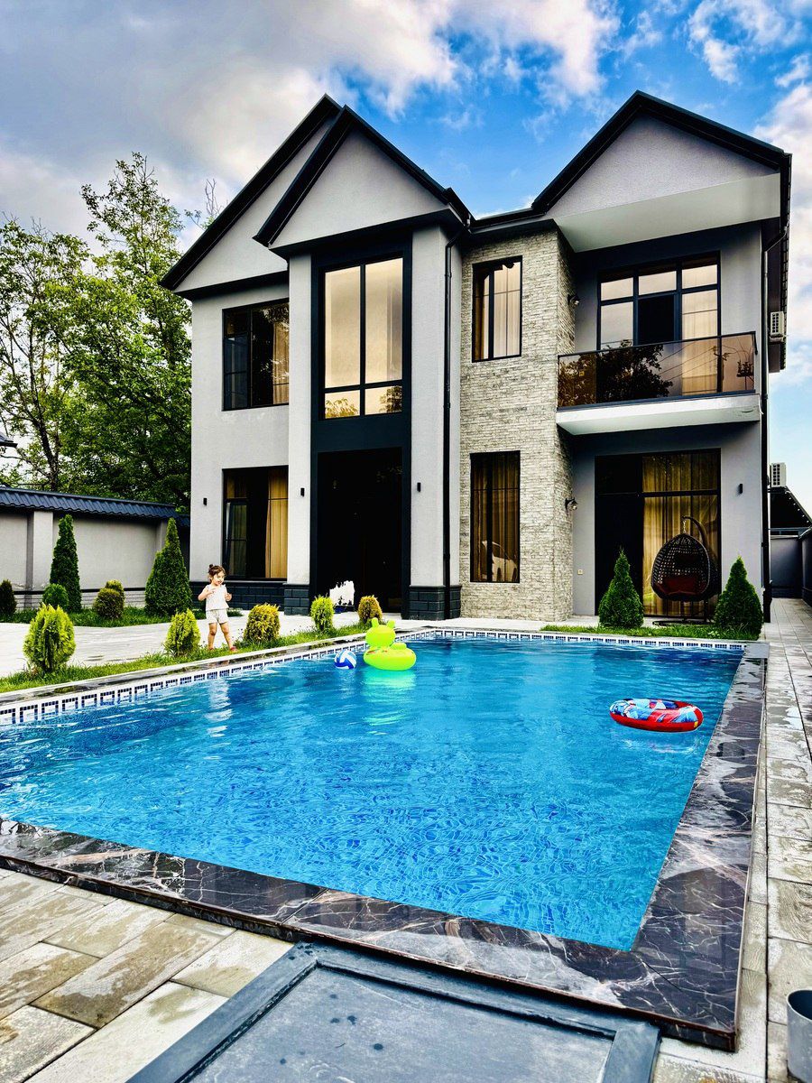 Bağ evi, S.E.Şirvani küç — Ev, villa, Qəbələ (3)