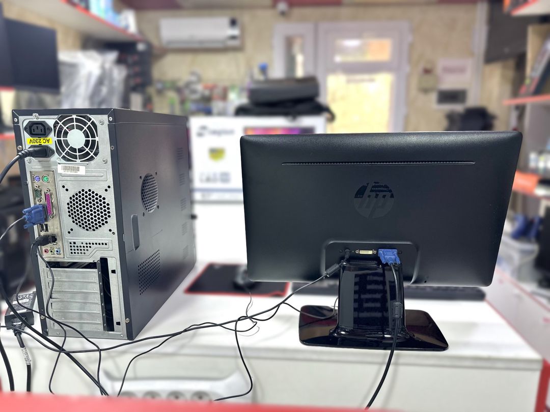 Kompüter dəsti i5-3470 / 8GB RAM / 240GB SSD / HP 20" Monitor — Masaüstü kompüterlər, Bakı (4)
