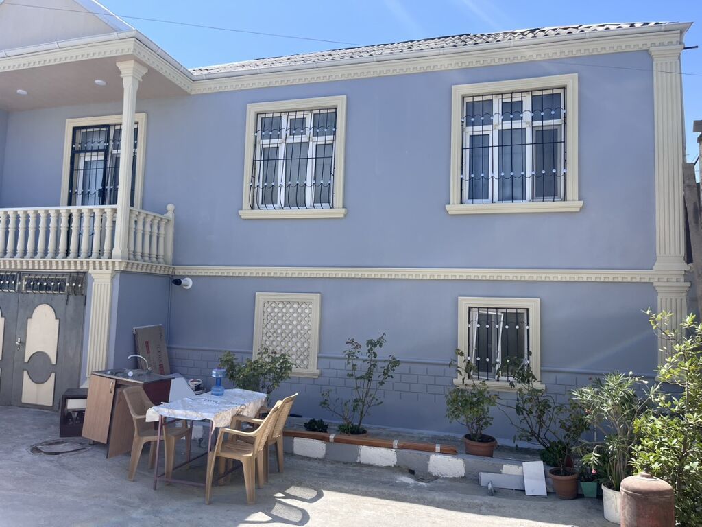 Fasad üçün dekorativ işləmə və üzlük xidməti - Material: yüngül — Fasad işləri, Novxanı (2)