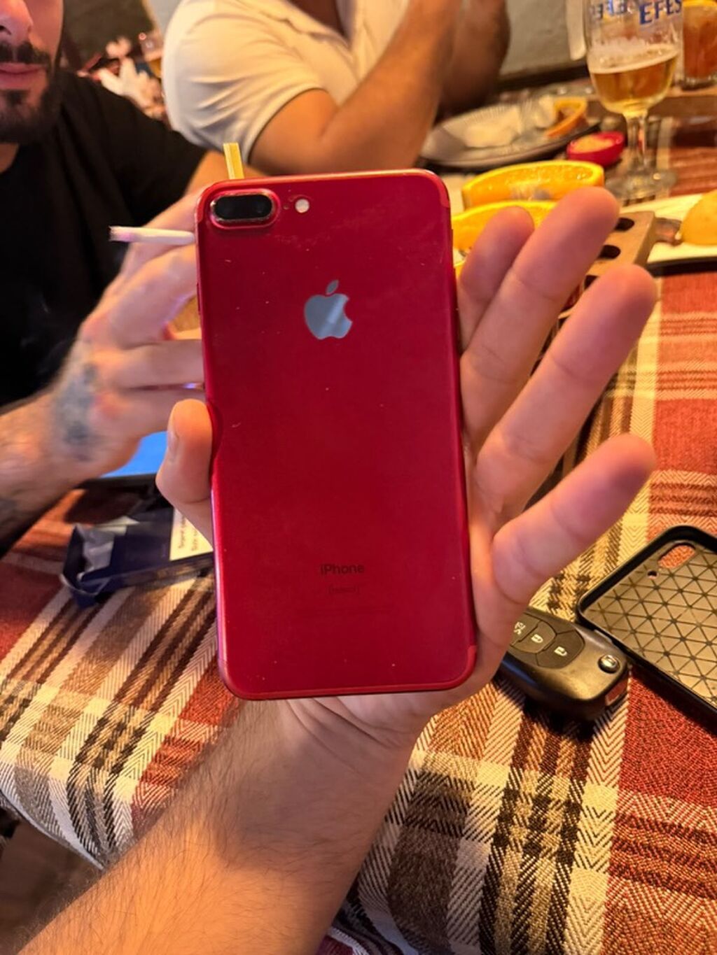 IPhone 7 Plus, 128 GB, Qırmızı, Barmaq izi — Apple iPhone, Sumqayıt (2)