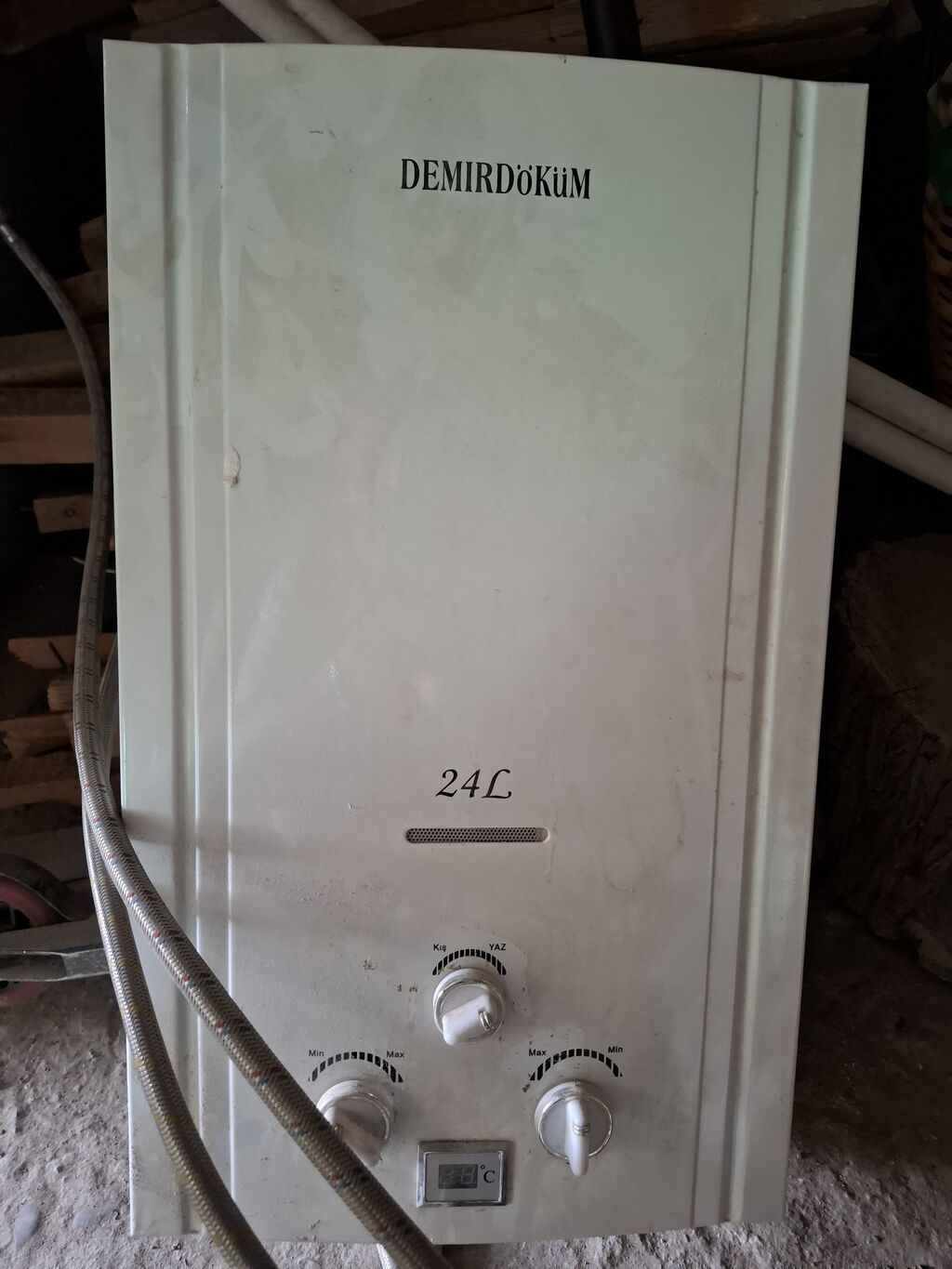 DemirDöküm qazla işləyən su qızdırıcısı – 24L - 24 litr/min axın gücü — Elektronika, Masazır