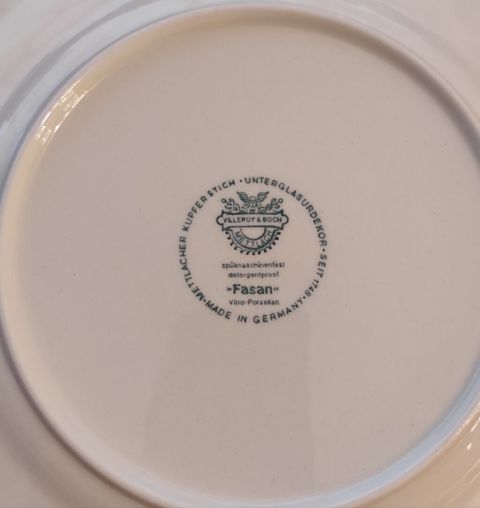 Çay dəsti, rəng - Yaşıl, Farfor, Villeroy & Boch, Almaniya — Bakı