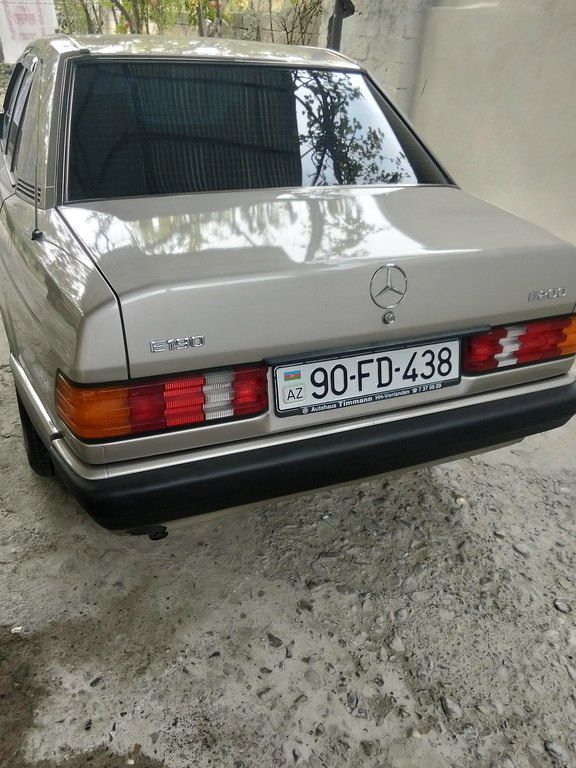 Mercedes 190, 2.0 L, 1990 il, 296 000 km — Avtomobillər, Göyçay (4)