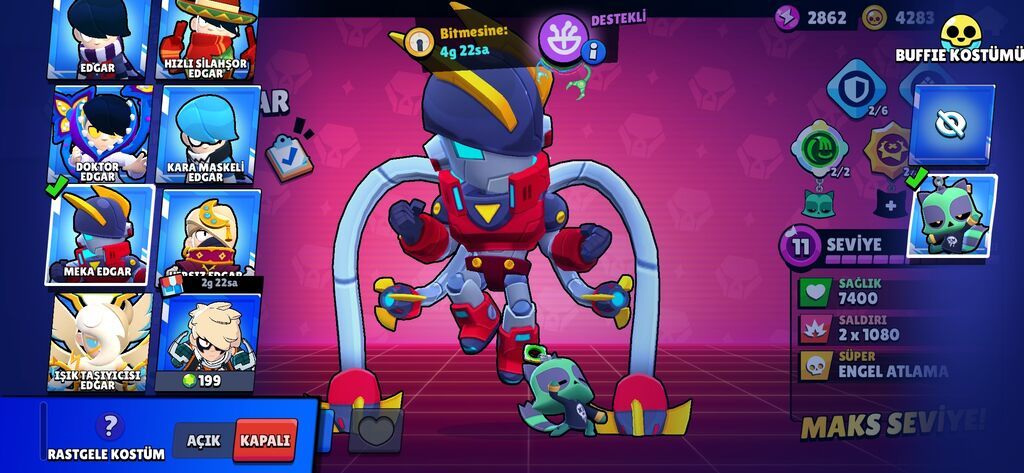 Brawl Stars hesabı – yüksək səviyyəli və zəngin kontentli demək olar — Aksesuarlar, Saatlı (10)
