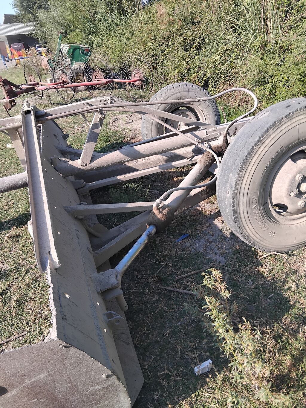 Torpaq planlayıcı-sürütmə bıçağı (traktor üçün qoşqu tipli) - Tip — Avto, Ucar