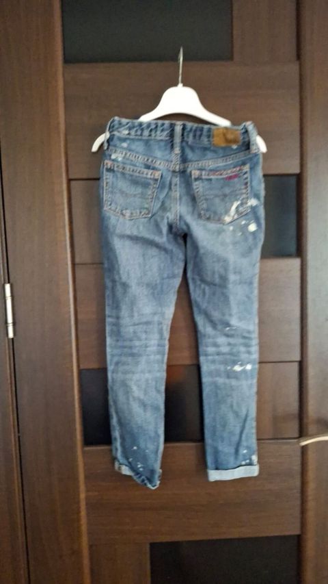 Uşaq cins şalvarları seti - Model 1: Açıq mavi “distressed” üslublu — Masazır