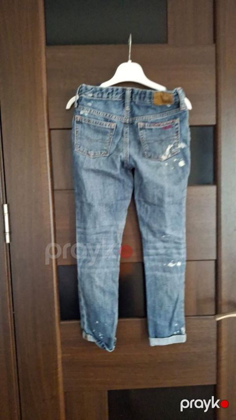 Uşaq cins şalvarları seti - Model 1: Açıq mavi “distressed” üslublu — Masazır