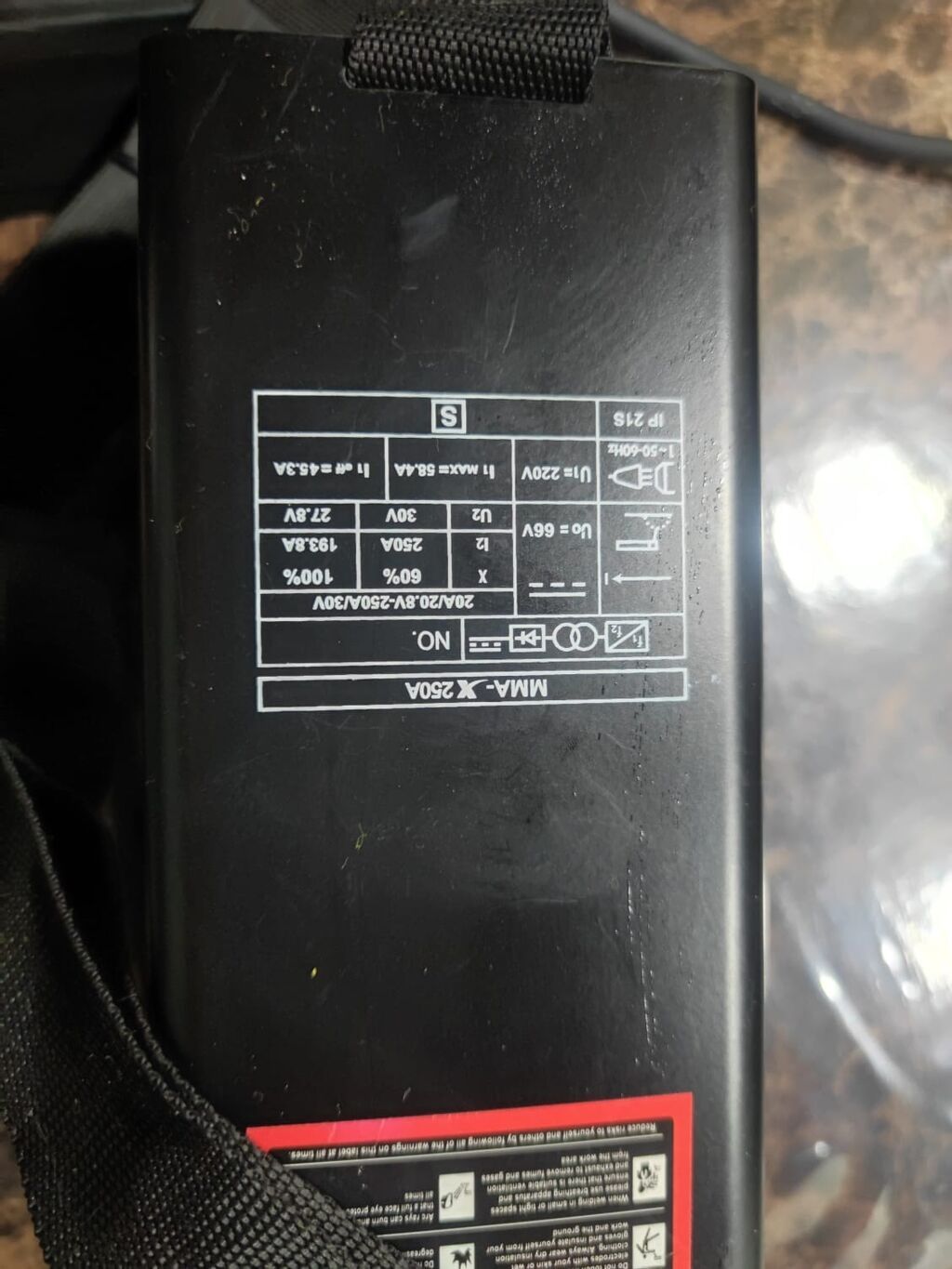 MMA Inverter Qaynaq Aparatı – 250A - Model: Mma-x 250A - Giriş — Alətlər, Mehdiabad (6)