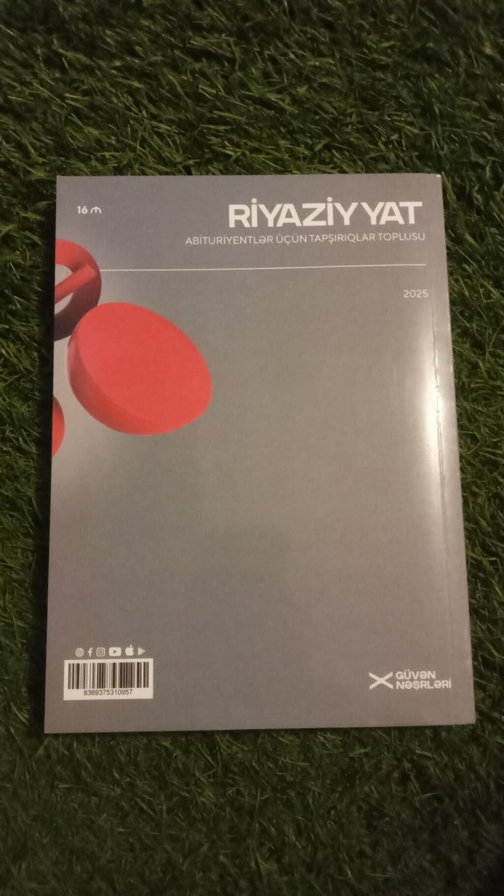 Riyaziyyat – Abituriyentlər üçün tapşırıqlar toplusu (2025) — Mallar, Digah (2)