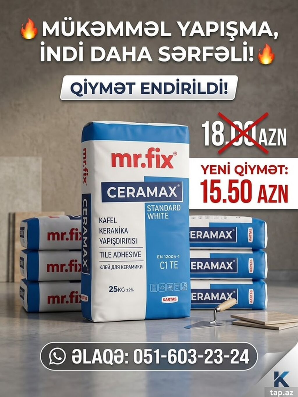 Norm Sement, A-klass, Kredit yoxdur, Ödənişli çatdırılma — Mallar, Bakı (3)