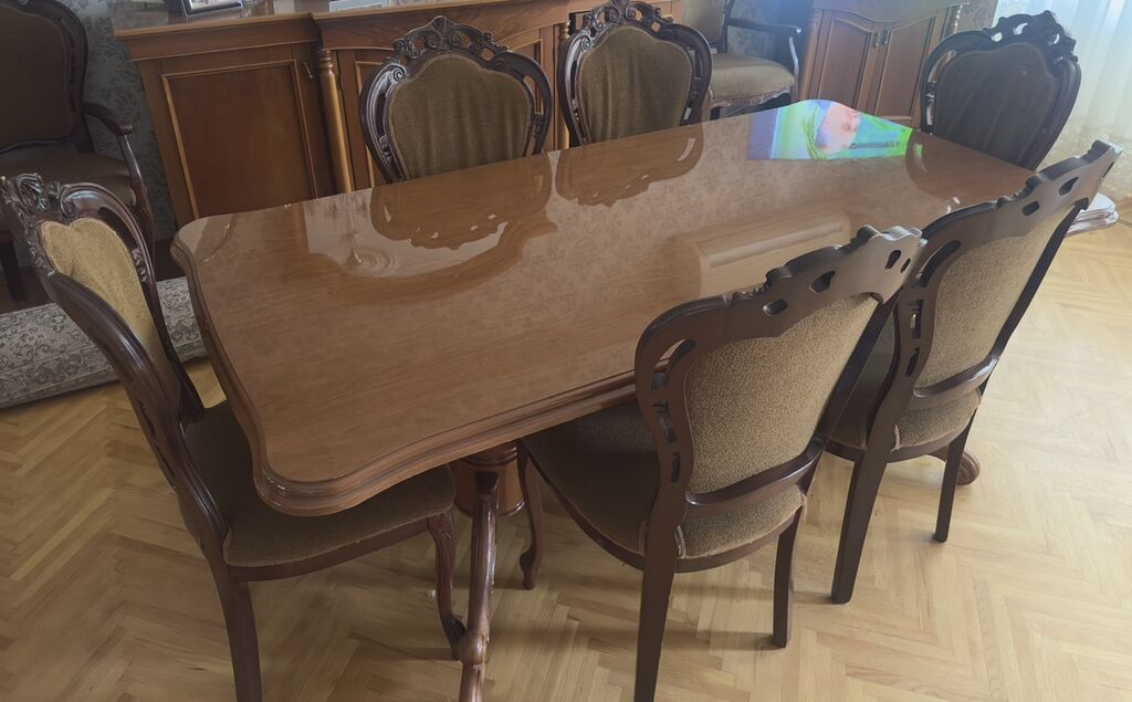 Qonaq otağı üçün, İşlənmiş, Qatlanmayan, Stul — Stullar, Bakı (7)