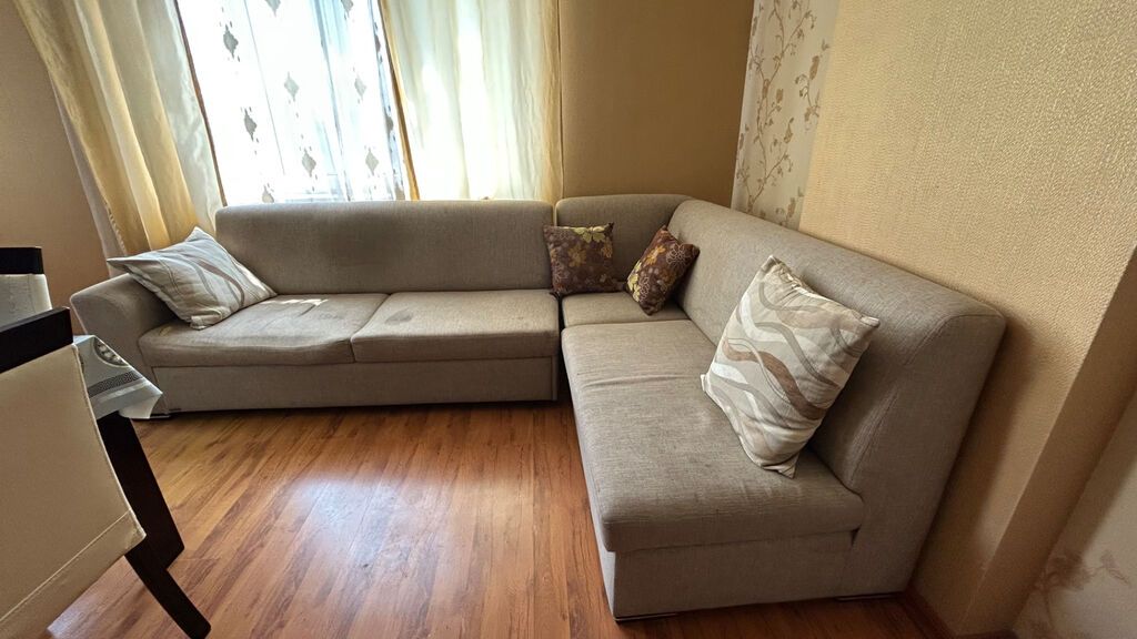 Künc divan, İşlənmiş, Açılan, Bazalı, Parça, Çatdırılma yoxdur — Mebel, Bakı