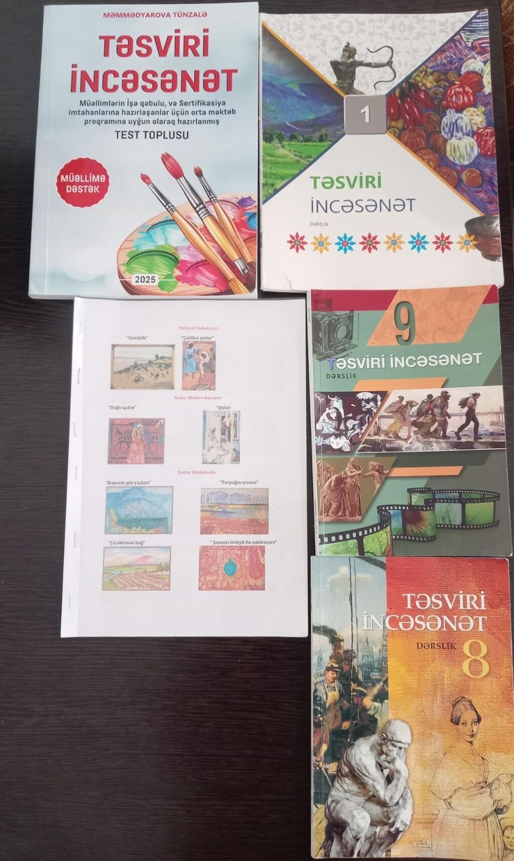 Məhsul: Metodika və Pedaqogika + Təsviri İncəsənət üzrə vəsait və test — Kitablar və jurnallar, Digah (3)