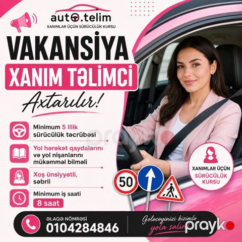 Müəllim tələb olunur, 6 ildən artıq təcrübə — Bakı
