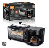 RAF 3-in-1 Breakfast Maker – Raf firmasının 3 u 1 peç toster ve — Məişət texnikası