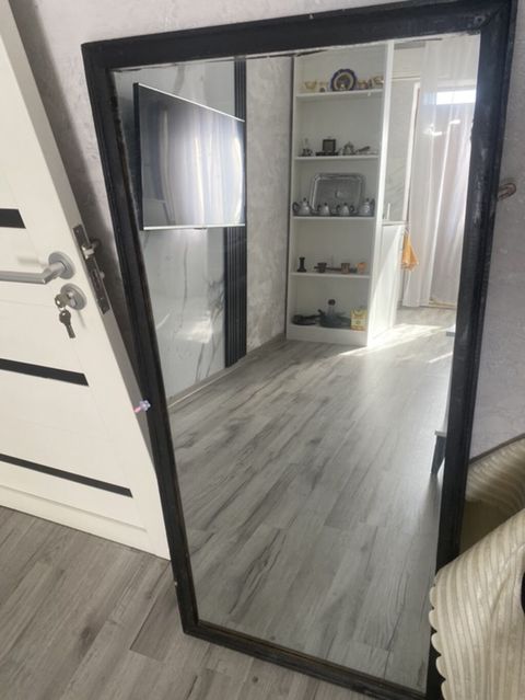 Güzgü Döşəmə üstü, Düzbucaqlı, Sadə, Çərçivə ilə — Bakı
