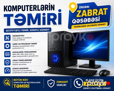 Kompüter xidmətləri — Bakı