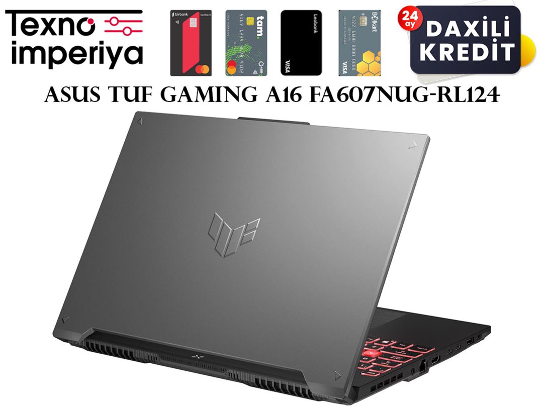 ASUS tuf Gaming A16 FA607NUG-RL124 90NR0MU3-M00C80 — Elektronika, Bakı (6)