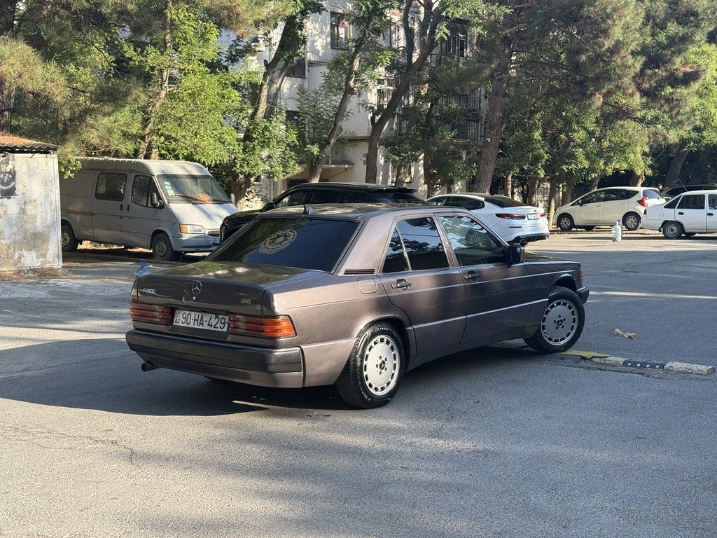 Mercedes 190, 2.0 L, 1991 il, 245 450 km — Avtomobillər, Bakı (7)