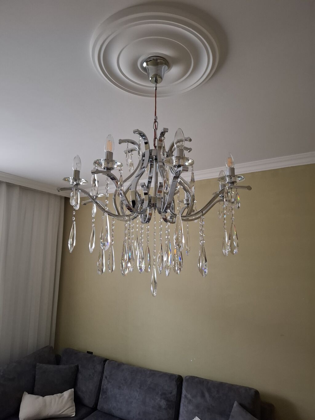 Çılçıraq, 8 lampa, Metal — İşıqlandırma, Sumqayıt (2)