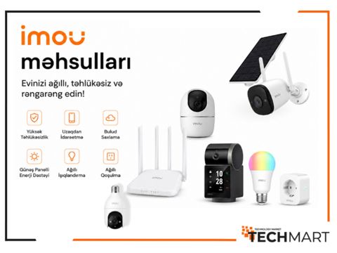 İmou Təhlükəsizlik kameraları — Bakı