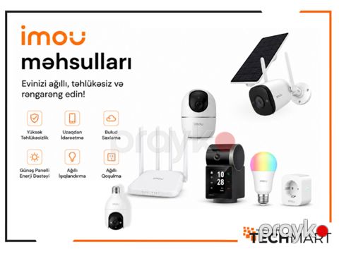 İmou Təhlükəsizlik kameraları — Bakı