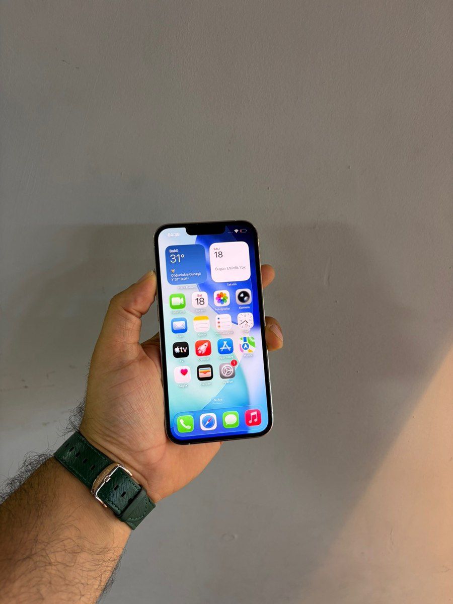 Apple iPhone 13 Pro Silver 256GB/6GB — Smartfonlar, Bakı (6)
