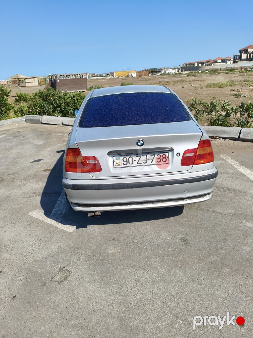 BMW 3 Series E46 sedan - Korpus: 4 qapılı sedan, gümüşü rəng - Salon 90-ZJ-738 — Avto, Digah (5)