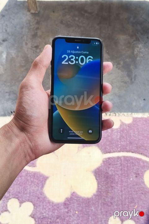IPhone X, 64 GB, Qara, Face ID